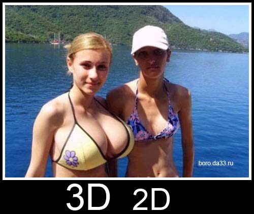 3D 2D